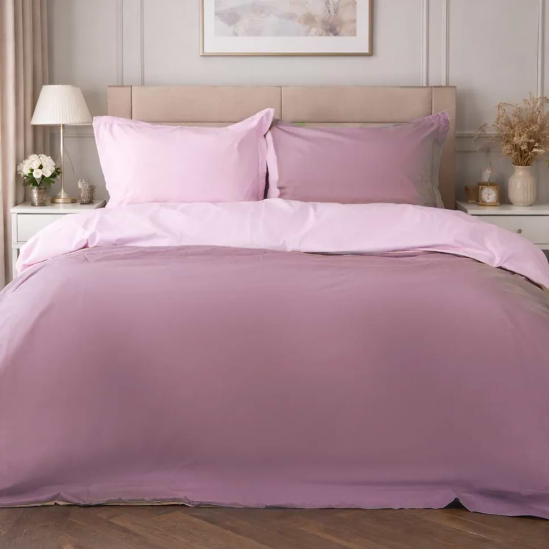 Комплект постельного белья MirSon Poplin Line 018 + 041 Dahlia 200 x 220 см (2200006288800)