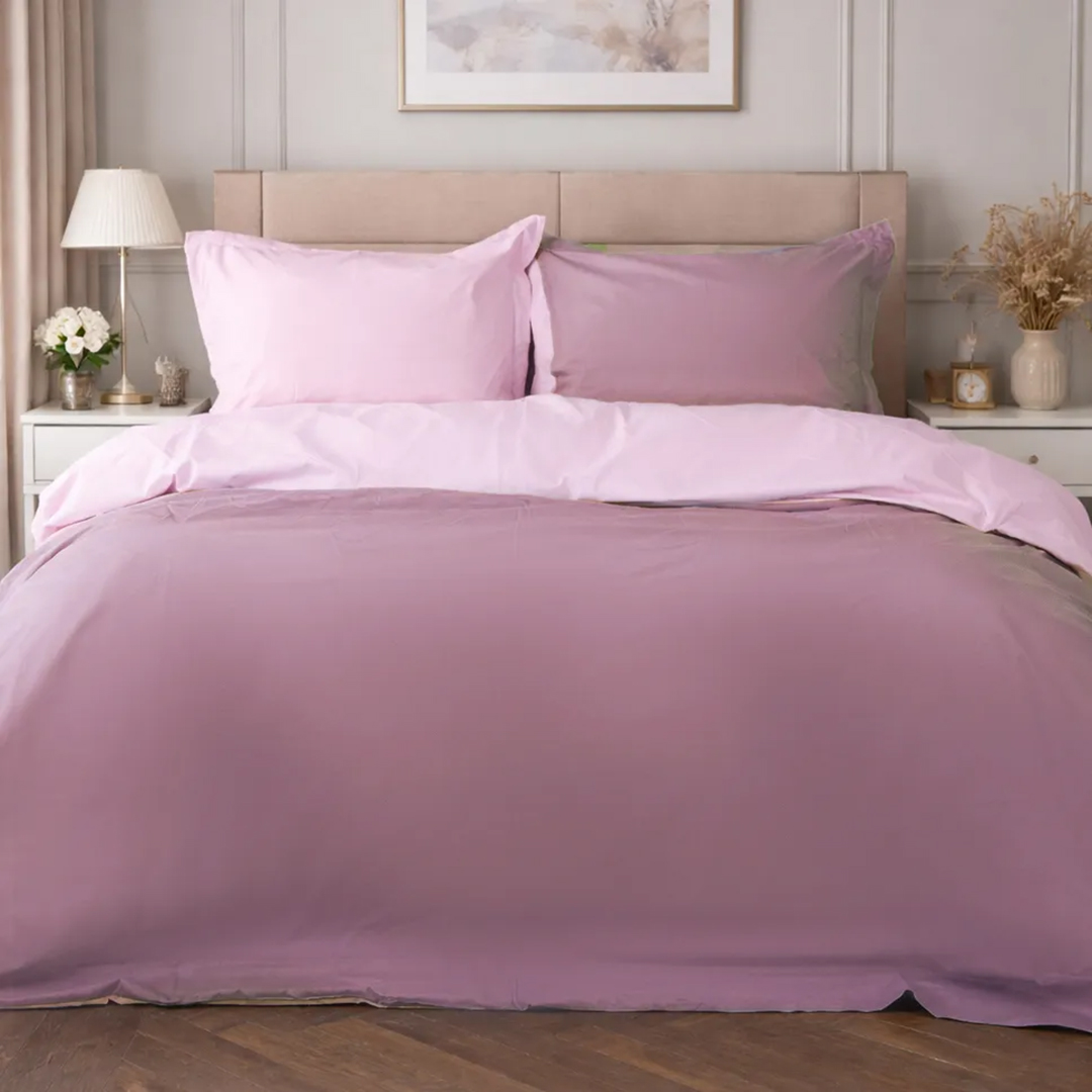 Комплект постельного белья MirSon Poplin Line 018 + 041 Dahlia 143 x 210 см (2200006288770)