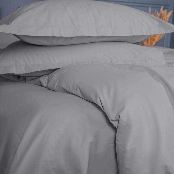 Фото - Комплект постельного белья детский MirSon Poplin Line 056 Smoky 110 x 140 см (2200006277361)