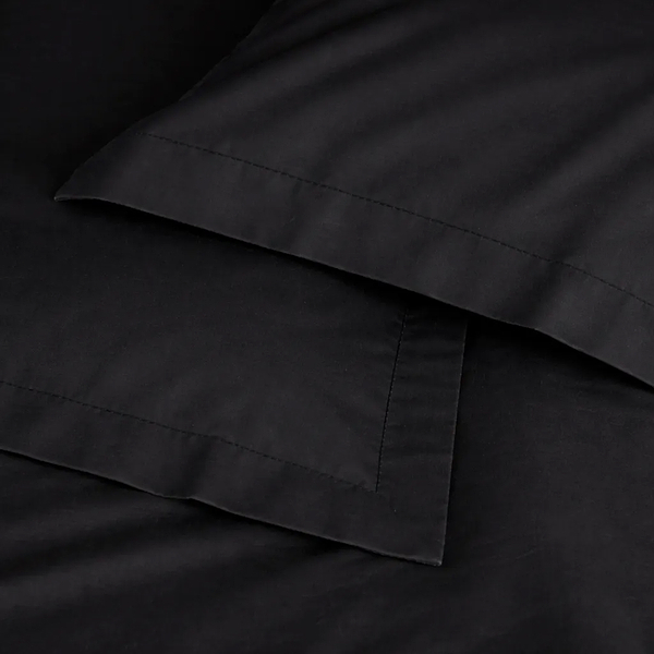 Фото - Комплект постельного белья детский MirSon Poplin Line 099 Black 110 x 140 см (2200006277378)