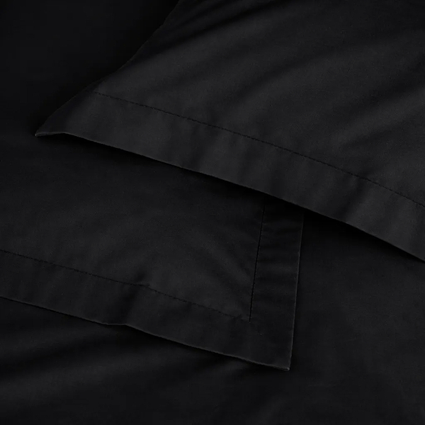 Фото - Комплект постельного белья детский MirSon Poplin Line 099 Black 110 x 140 см (2200006277378)