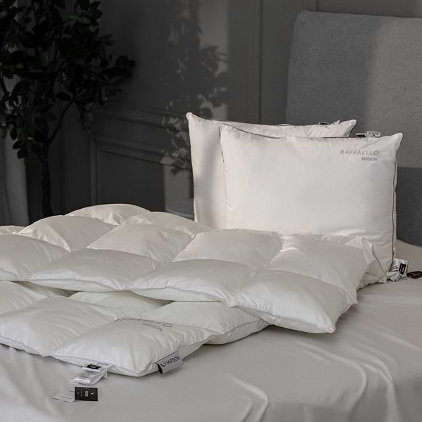 Фото - Одеяло всесезонное двуспальное евро MirSon Raffaello 062 200х220 см (2200000075093)