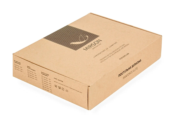 Фото - Комплект постельного белья MirSon Бязь Ranforce Elite 17-0084 Adrienn 143х210 см (2200004669755)