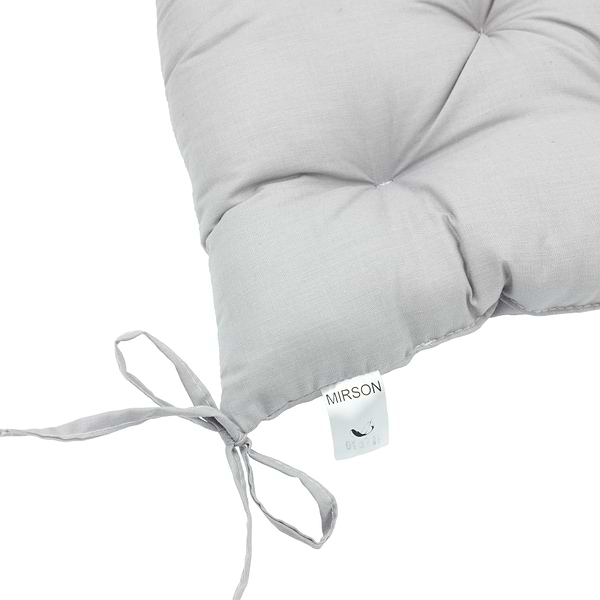 Фото - Подушка для стільця MirSon Ranforce Elite 16-5703 Light Gray (2200006185123)