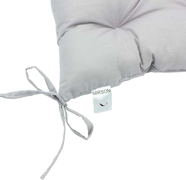 Фото - Подушка для стільця MirSon Ranforce Elite 16-5703 Light Gray (2200006185123)