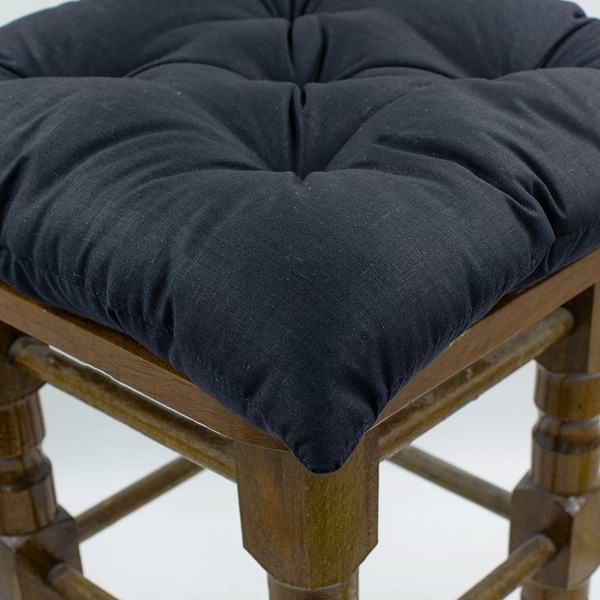 Фото - Подушка для стільця MirSon Ranforce Elite 16-9000 Black Stone 50х50 см (2200006276098)