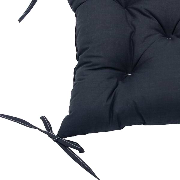 Фото - Подушка для стільця MirSon Ranforce Elite 16-9000 Black Stone 50х50 см (2200006276098)