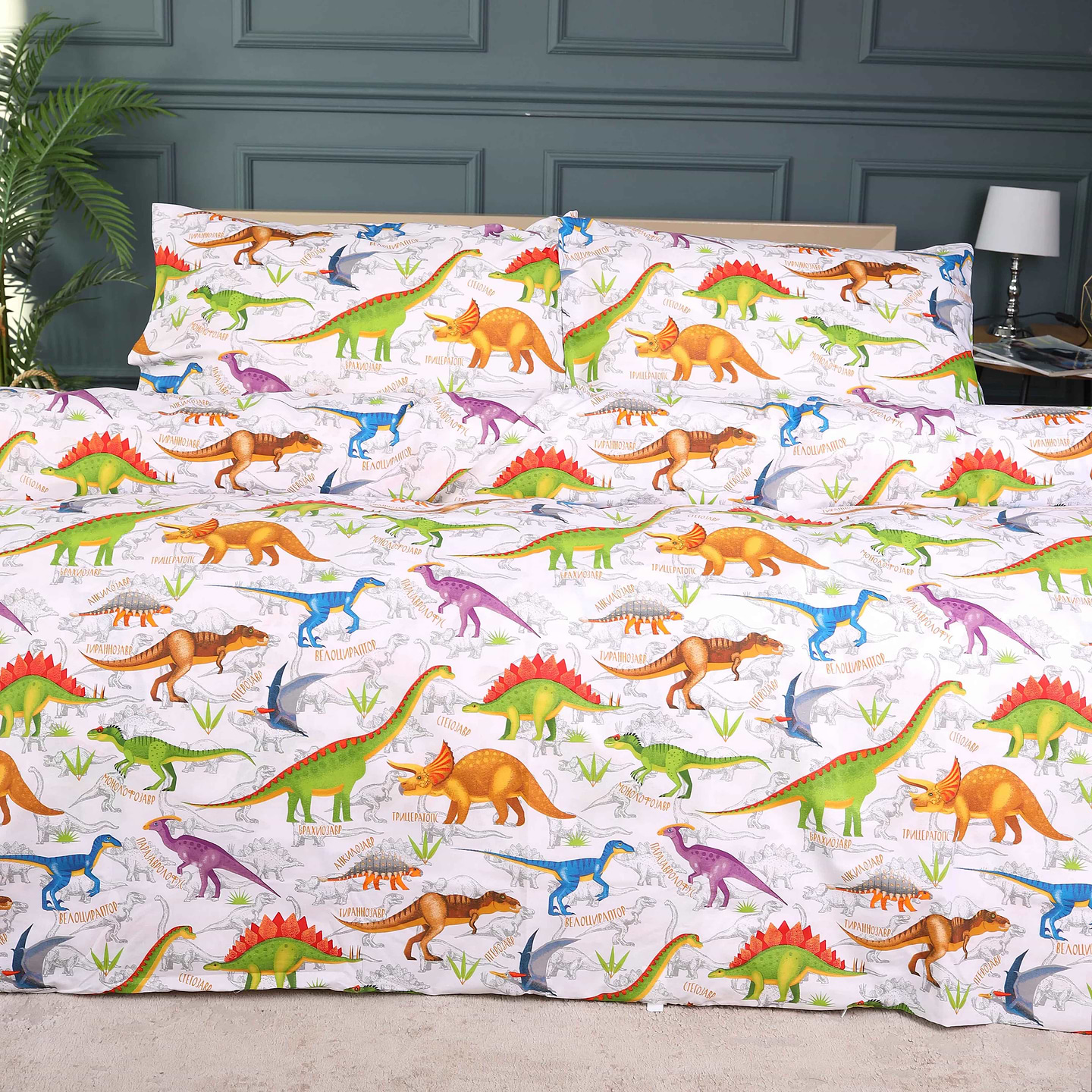 Комплект постельного белья MirSon Бязь 17-0022 Onofre 143х210 (2200001385498)