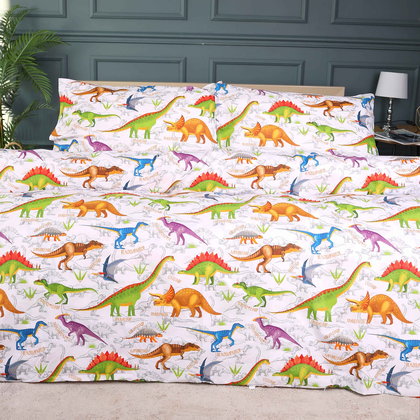 Комплект постельного белья MirSon Бязь 17-0022 Onofre 175х210 (2200001385030)