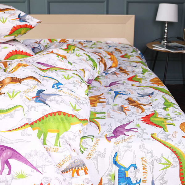 Фото - Комплект постільної білизни MirSon Бязь 17-0022 Onofre 143х210 (2200001385498)