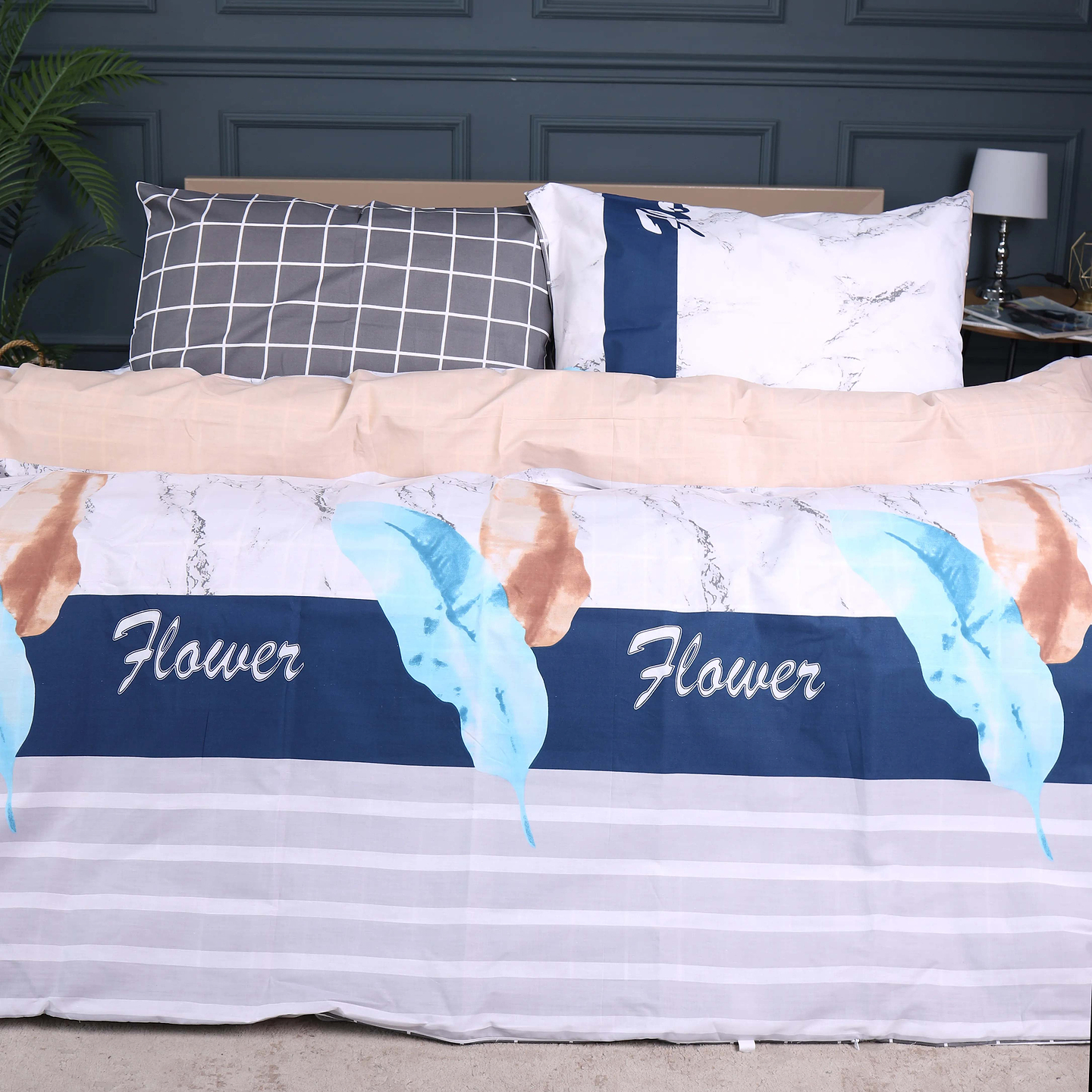 Комплект постельного белья MirSon Бязь Ranforce Elite 17-0084 Adrienn 175х210 см (2200004673288)