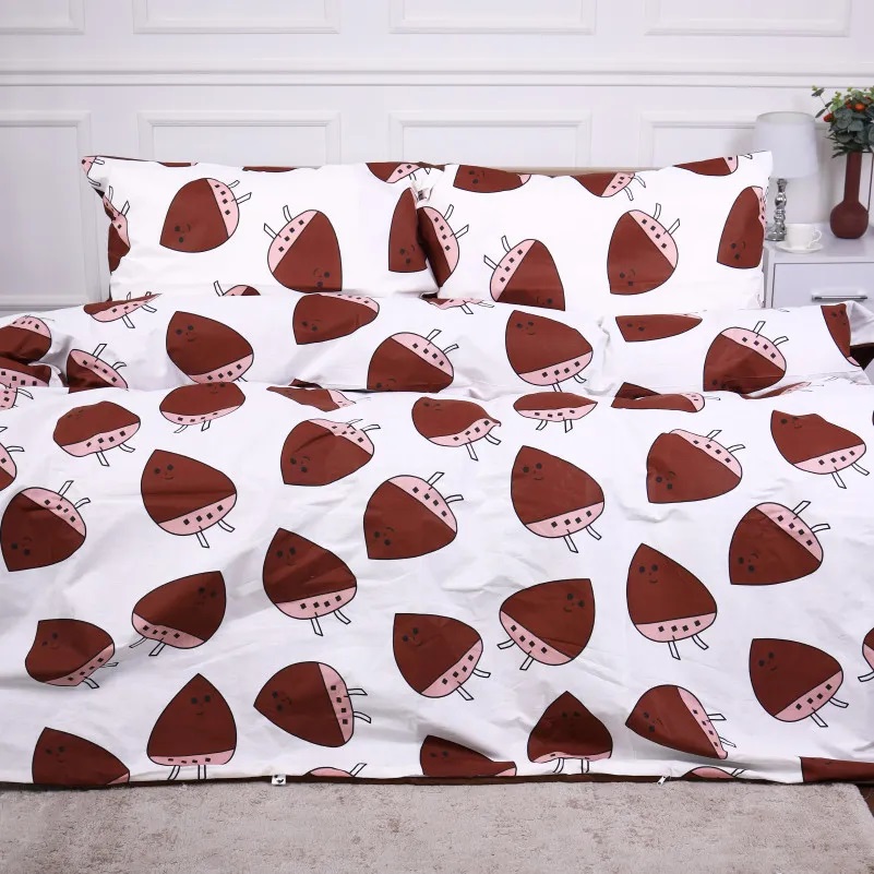 Комплект постільної білизни дитячий MirSon Бязь Ranforce Elite 17-0465 Daisy 110х140 (2200004664149)