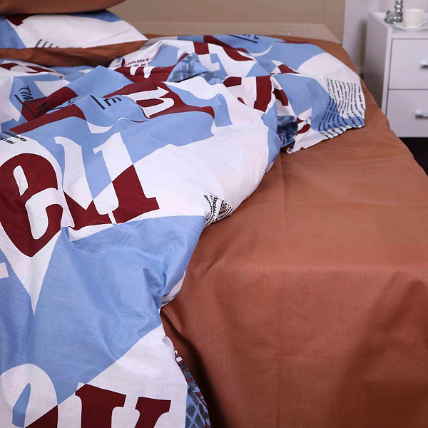 Фото - Комплект постельного белья MirSon Бязь Ranforce Elite 17-0535 Peggy 2х143х210 (2200004682693)