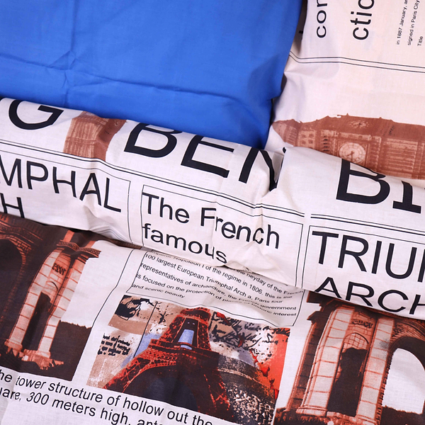 Фото - Комплект постельного белья MirSon Бязь 17-0536 Big Ben 2х143х210 (2200003791372)