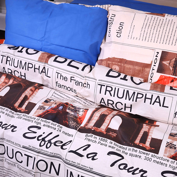 Фото - Комплект постельного белья MirSon Бязь 17-0536 Big Ben 2х143х210 (2200003791372)