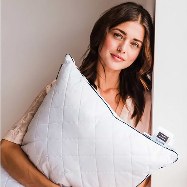 Фото - Подушка стандартная MirSon шерстяная Royal Pearl Premium 126 универсальная 40x60 см (2200000017093)