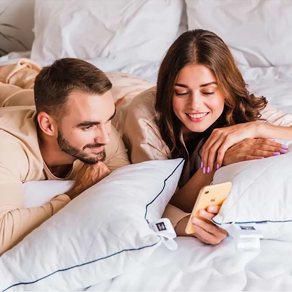 Фото - Подушка стандартная MirSon Royal Pearl 0537 средняя 60х60 см (2200000135308)