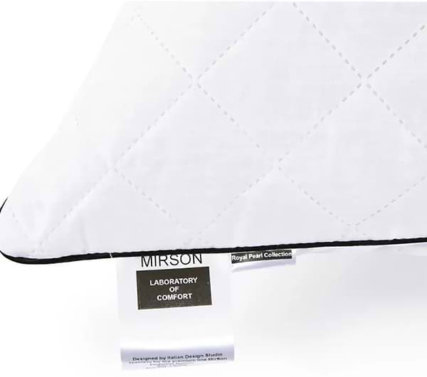 Фото - Подушка стандартная MirSon шерстяная Royal Pearl Premium 126 универсальная 40x60 см (2200000017093)