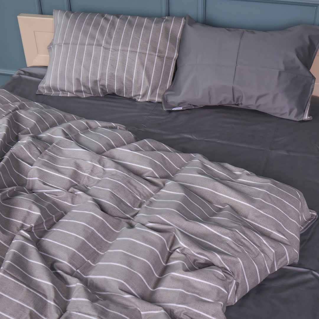 Комплект постільної білизни дитячий MirSon 22-1423 Thin stripe 110х140 (2200011245621)