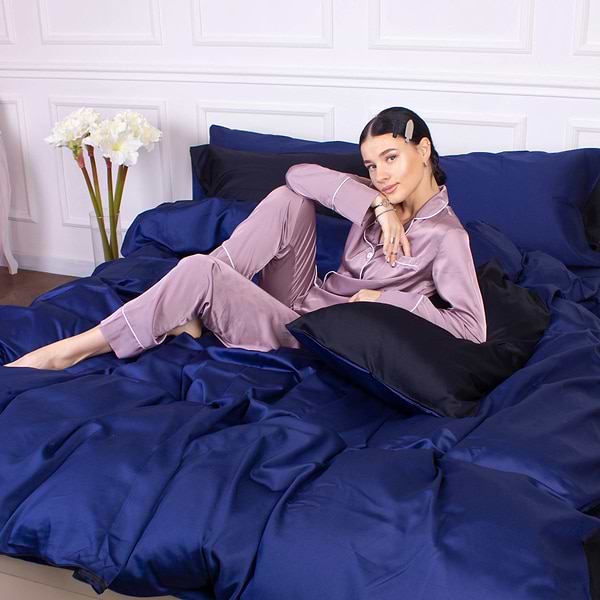 Фото - Комплект постільної білизни MirSon King Size 4052+0055 Storm 220х240 (2200001169753)