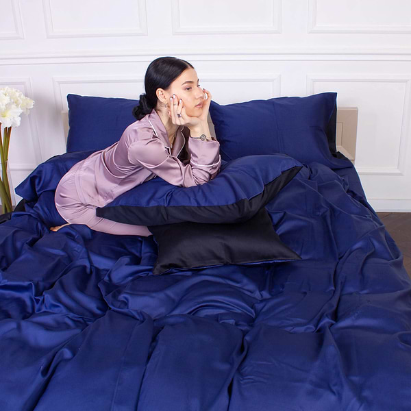 Фото - Комплект постільної білизни MirSon King Size 4052+0055 Storm 220х240 (2200001169753)