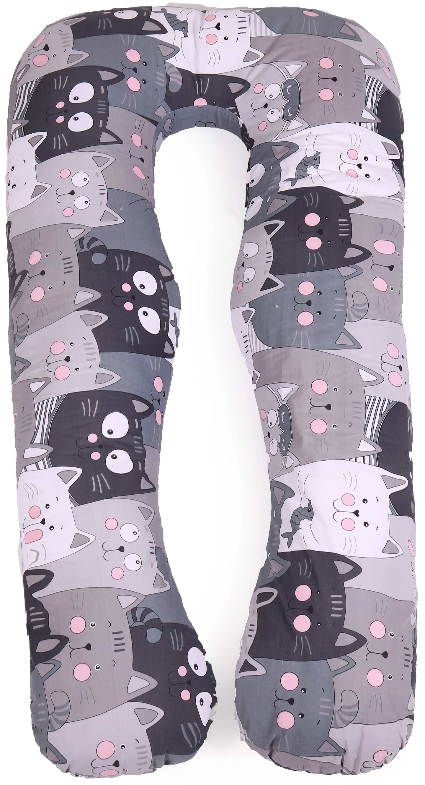 Подушка для майбутніх мам MirSon U-подібна №5032 Color Line 17-0543 Hendri 140x75x20 см (2200010969931)