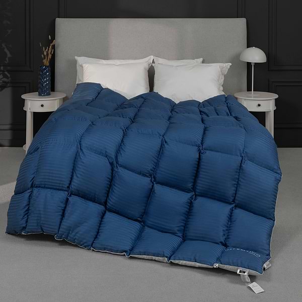 Фото - Ковдра демісезонна полуторна MirSon 
пухова Valentino 031 140х205 см (2200000003904)