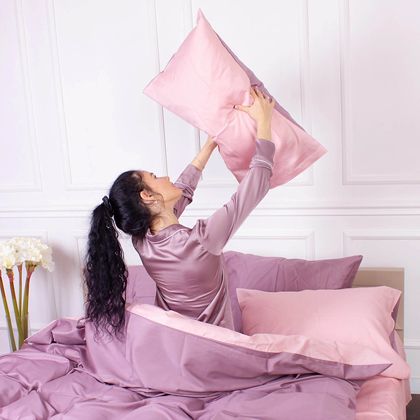 Фото - Комплект постельного белья MirSon Violet 0199+0231 143х210 (2200000687166)