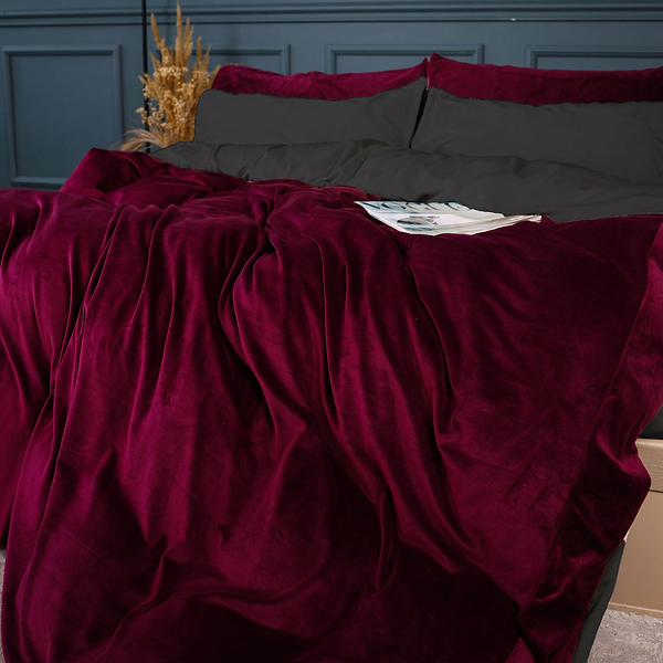 Фото - Комплект постельного белья MirSon Winter Frost 28-0003+28-0002 Protea Velvet 143х210 (2200004005805)