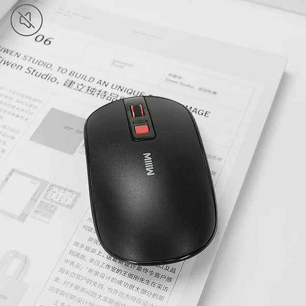 Фото - Мышь беспроводная MiiiW Wireless Bluetooth Mouse Lite Black (MW23M21)