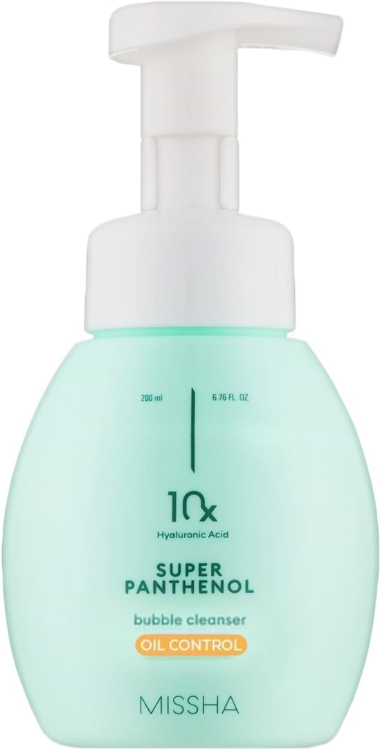 Фото - Пінка для вмивання Missha Super Panthenol Oil Control 200 мл (8809747961467)