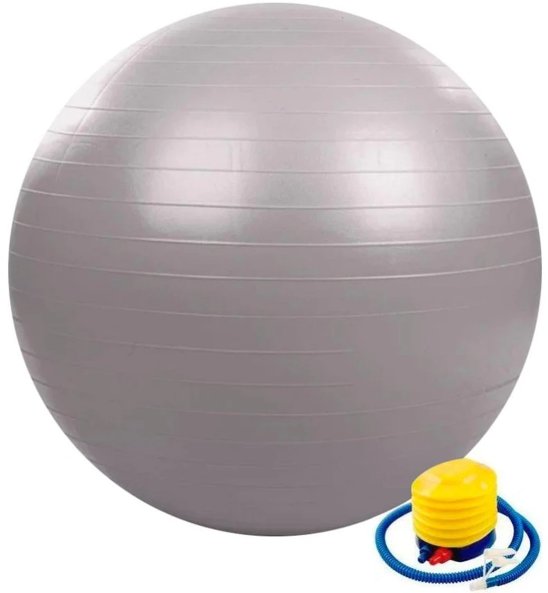 М'яч для фітнесу Stein 75 см Silver (DB9655-75)