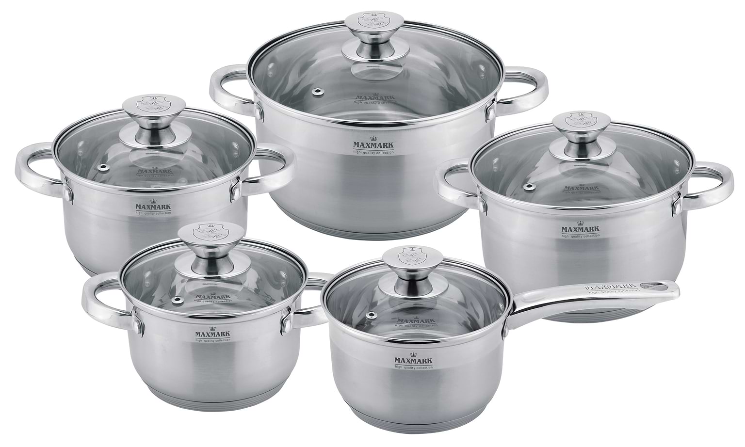 Набір посуду Maxmark MK-3710 10 пр. (MK-3710) - Фото 1