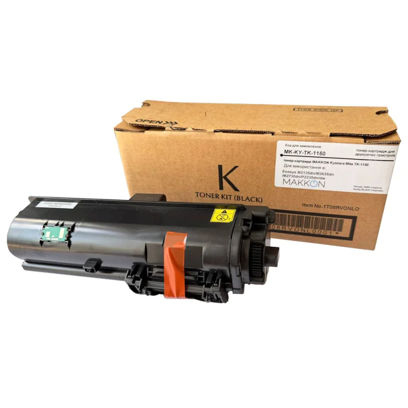 Картридж-тонер Makkon Kyocera Mita TK-1150 for Ecosys M2135dn/M2635dn/M2735dn/P2235dn Black (MK-KY-TK-1150)