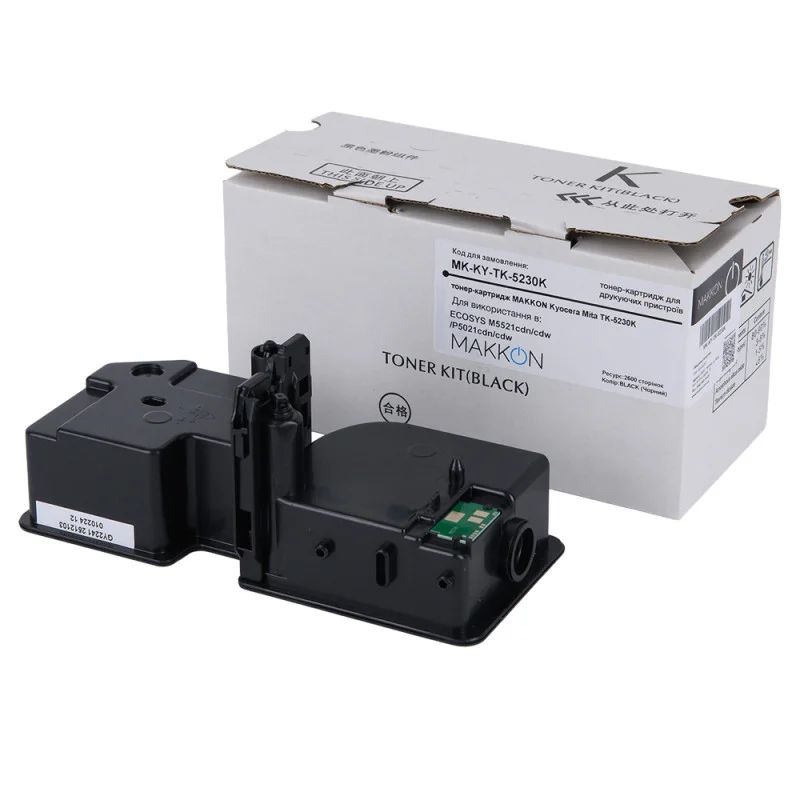 Картридж-тонер Makkon Kyocera Mita TK-5230K for ECOSYS M5521cdn/cdw/P5021cdn Black (MK-KY-TK-5230K)