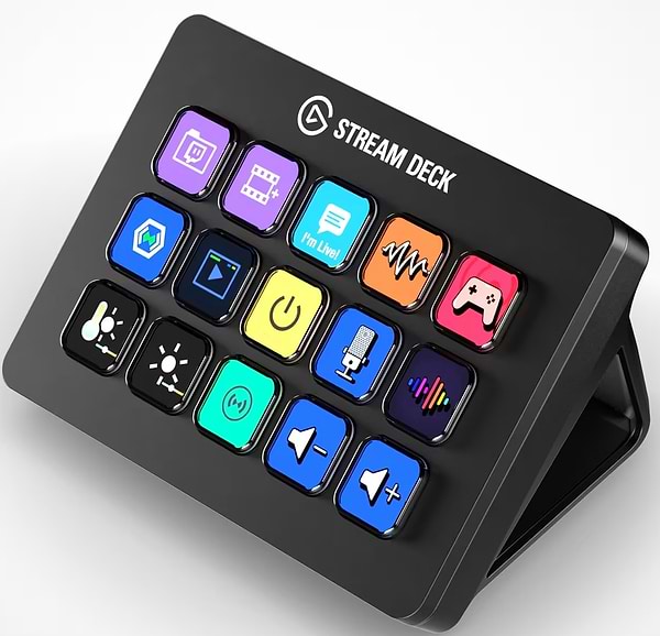 Фото - Пульт керування трансляцією Elgato Stream Deck MK.2 (10GBA9901)