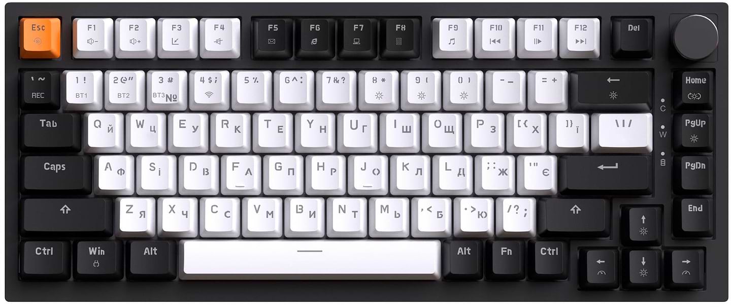 Купити Клавіатура бездротова ігрова GamePro Asgard Valhalla (MK160B Pro) - Фото 1 Клавіатура бездротова ігрова GamePro Asgard Valhalla (MK160B Pro) - Фото 1