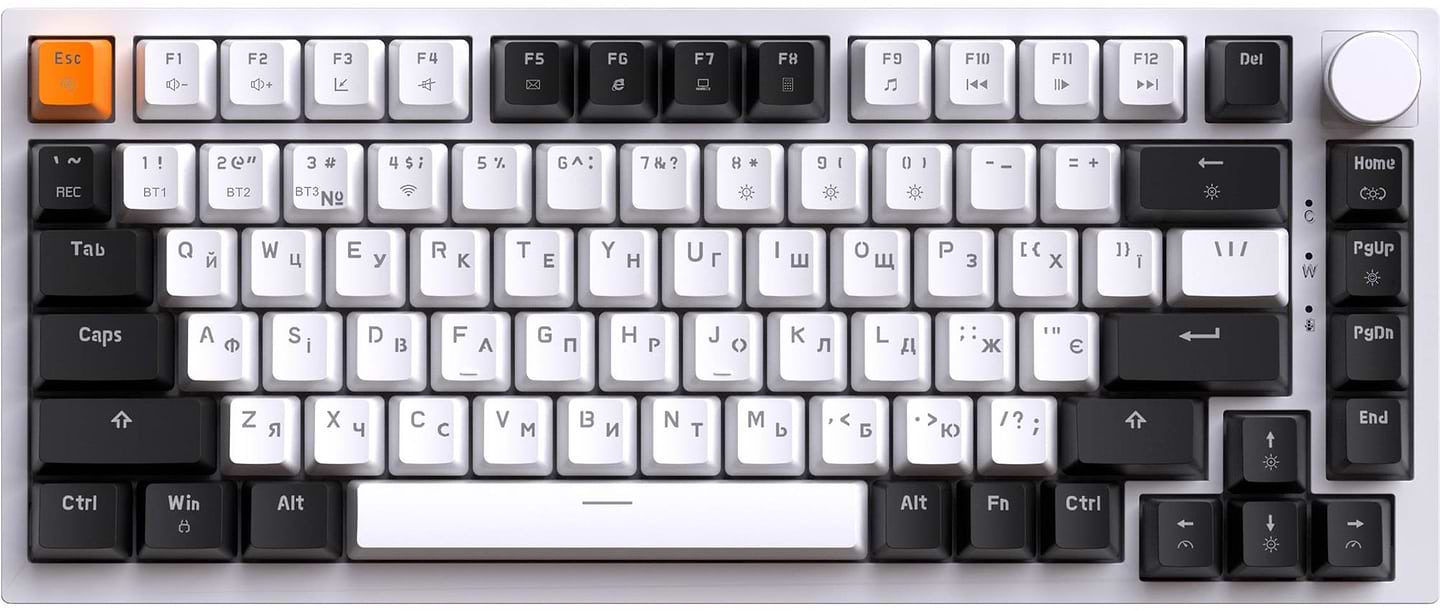 Купити Клавіатура бездротова ігрова GamePro Asgard Valhalla (MK160W Pro) - Фото 1 Клавіатура бездротова ігрова GamePro Asgard Valhalla (MK160W Pro) - Фото 1