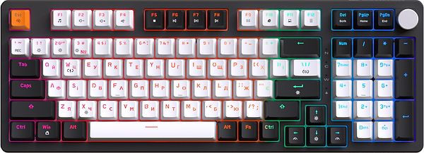 Фото - Клавиатура проводная игровая GamePro MK170B Hot-Swap Red Swich RGB Black (MK170B) Фото - Клавиатура проводная игровая GamePro MK170B Hot-Swap Red Swich RGB Black (MK170B)