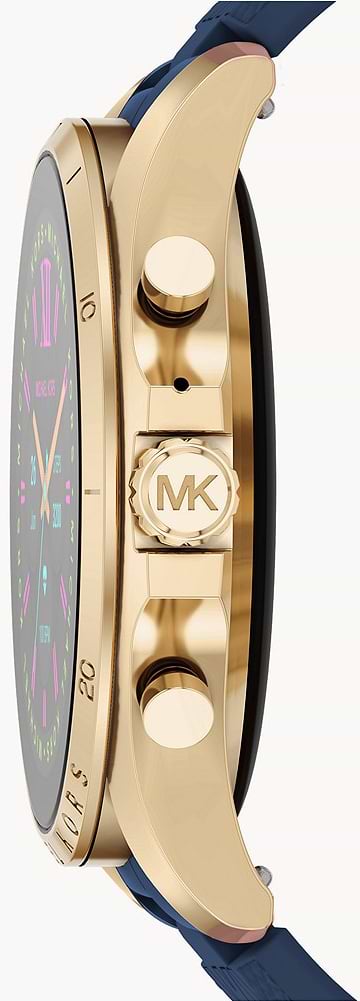Фото - Уценка - Смарт-часы Michael Kors Gen 6 Bradshaw Navy Silicone (MKT5152)