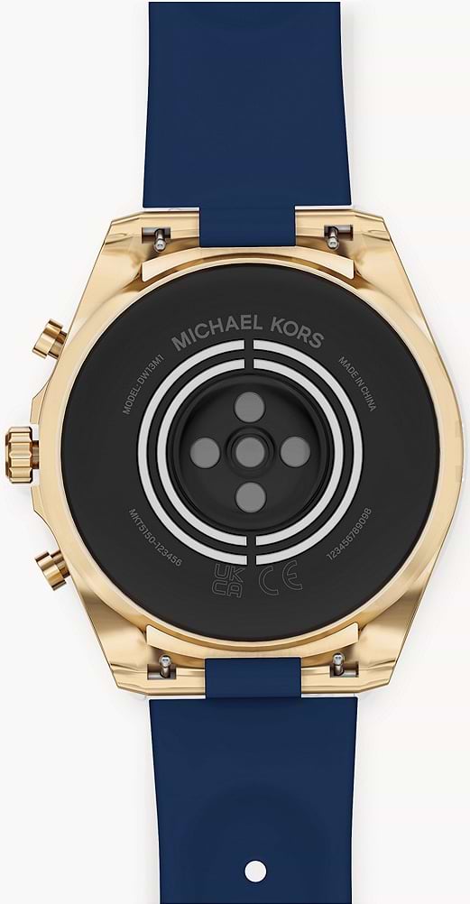 Фото - Уценка - Смарт-часы Michael Kors Gen 6 Bradshaw Navy Silicone (MKT5152)