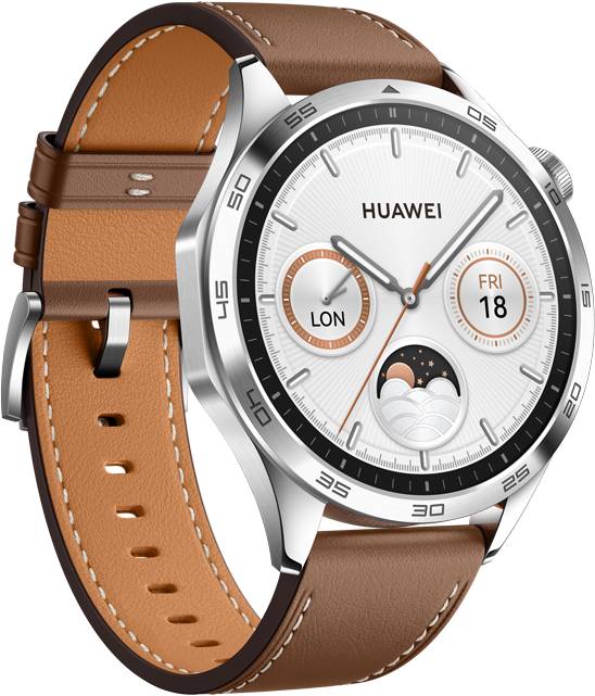 Фото - Смарт-годинник Huawei Watch GT 4 46mm Classic Brown Leather