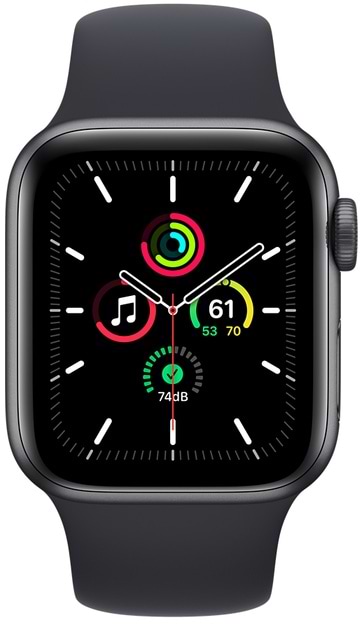 Фото - Смарт-годинник Apple Watch SE 40mm Space Gray Aluminium Case with Midnight Sport Band