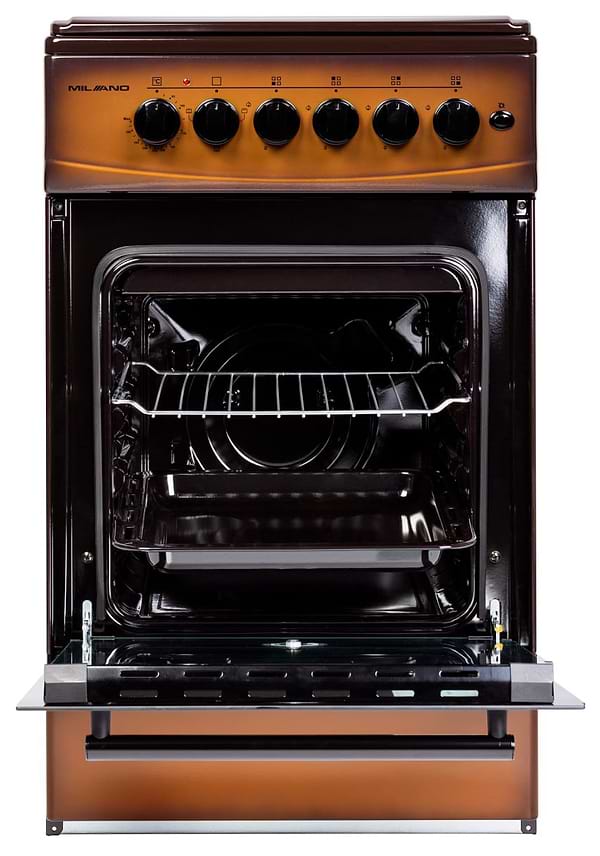 Фото - Уценка - Плита газовая Milano ML50 E40+коричневая