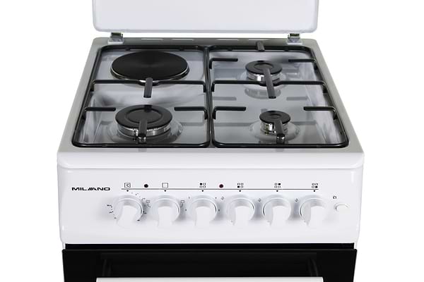 Фото - Плита газовая Milano ML50 E21 + White