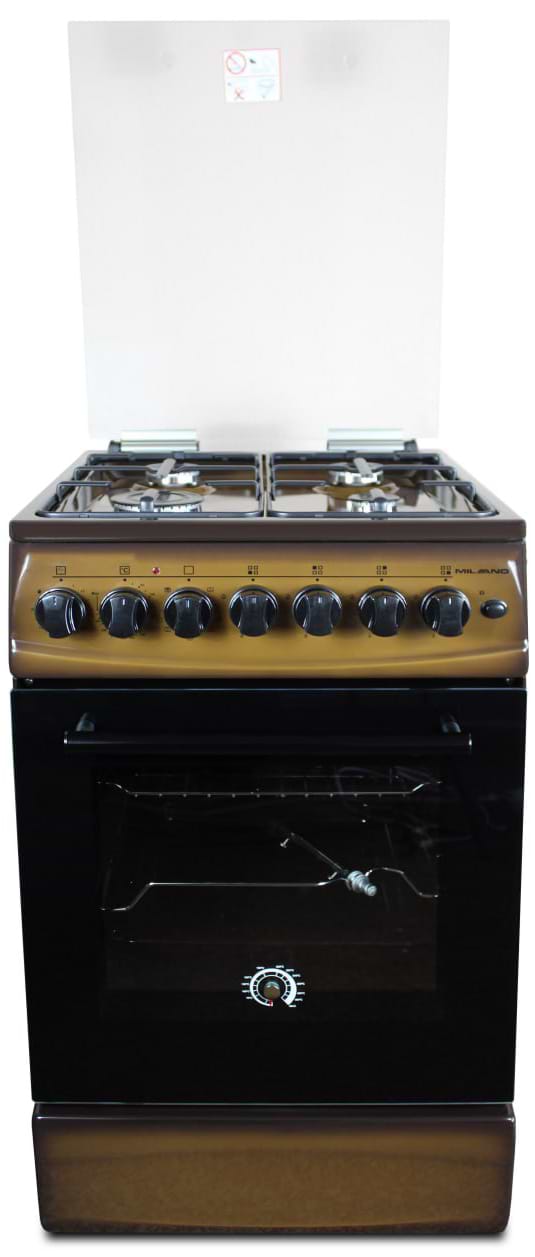 Фото - Плита газова Milano ML50 EF50+Brown
