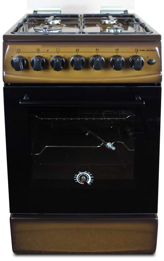 Фото - Плита газова Milano ML50 EF50+Brown