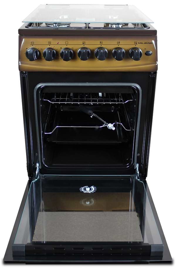 Фото - Плита газова Milano ML50 EF50+Brown