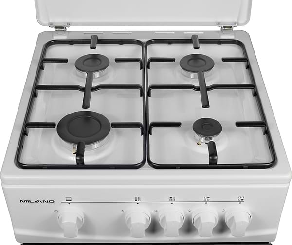 Фото - Уцінка - Плита газова Milano ML55 G1/01+White