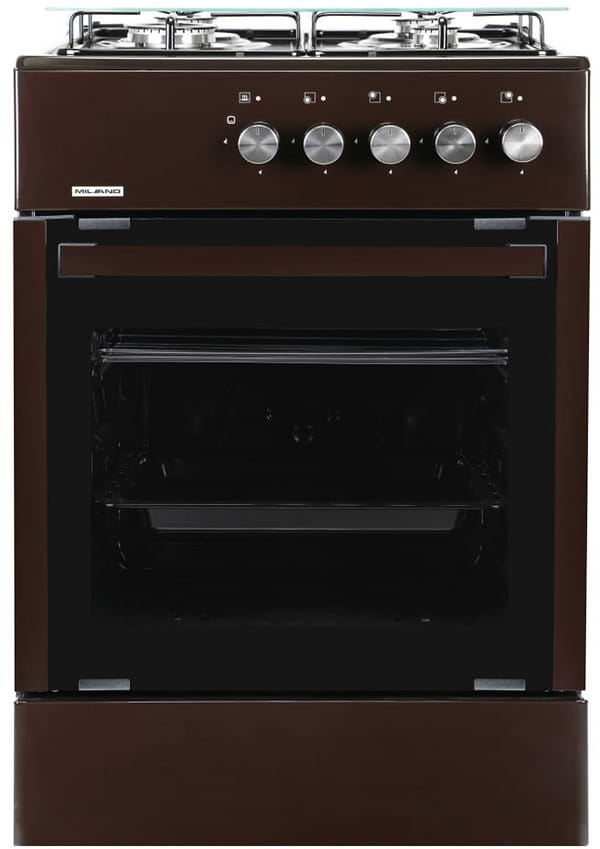 Фото - Плита газова Milano ML60 G1 /07+коричнева Фото - Плита газова Milano ML60 G1 /07+коричнева